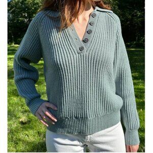 NWT Mara Hoffman Juliana Sweater, XXS, Mint, PERFECT/NEW Condition